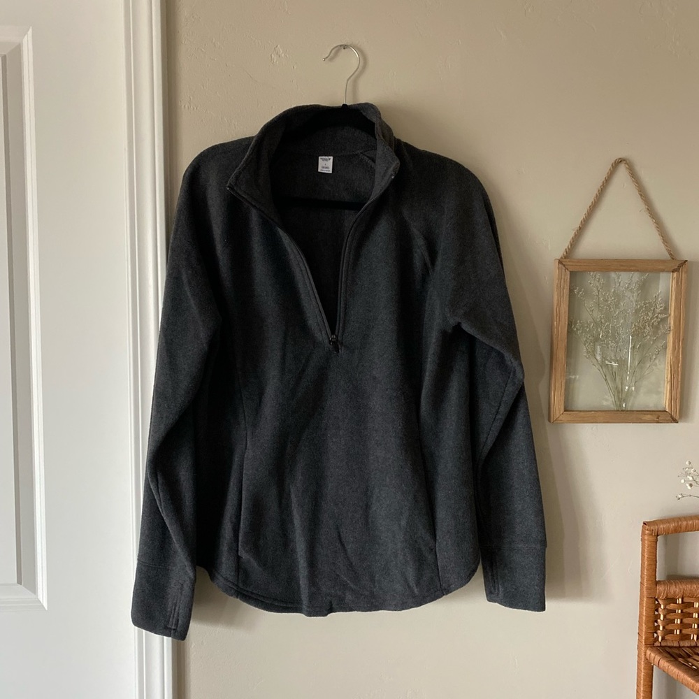 Old Navy fleece quarter zip up